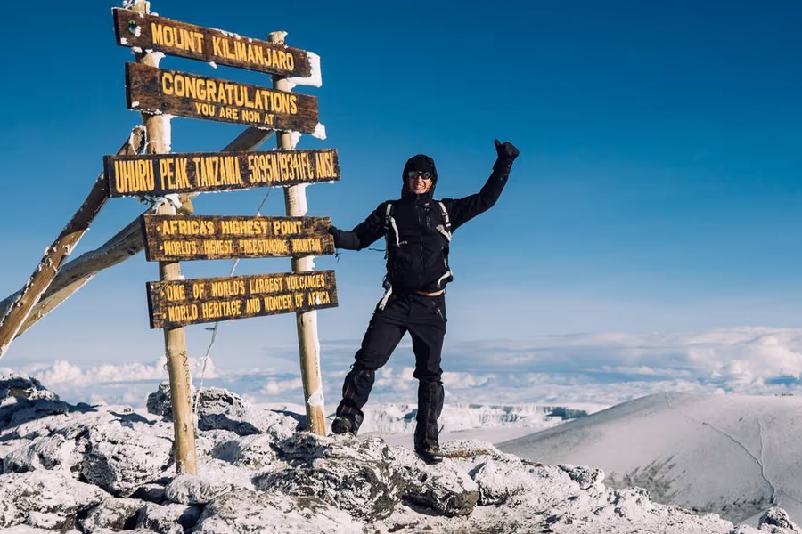 10-days Climb Kilimanjaro Crater route + 2-nights hotel stay