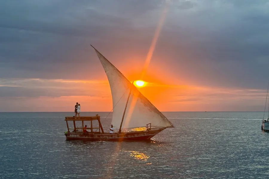 Mnemba Island, Snorkeling and Sunset Dhow Cruise Trip