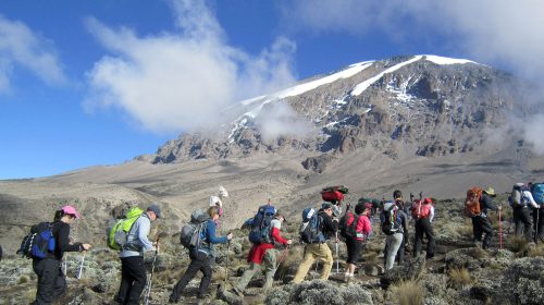 Climbing Kilimanjaro